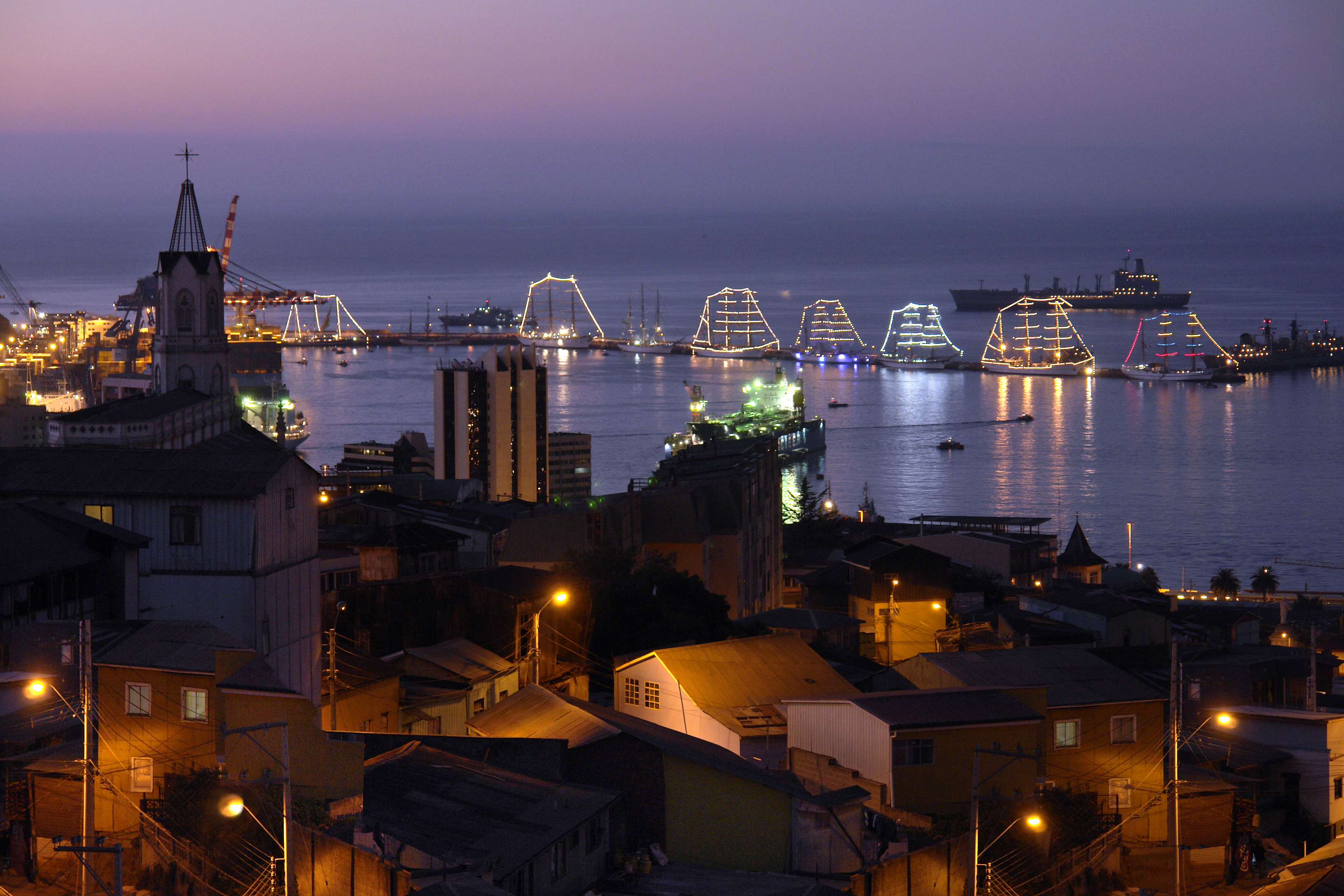 Santiago, Valparaíso, Lagos, Bariloche y Buenos Aires