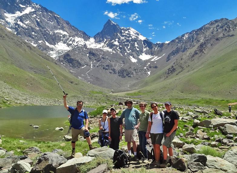 Trekking to San Francisco Glacier in El Morado Natural Monument